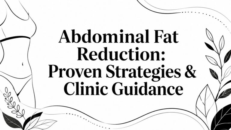 Abdominal Fat Reduction: Proven Strategies & Clinic Guidance
