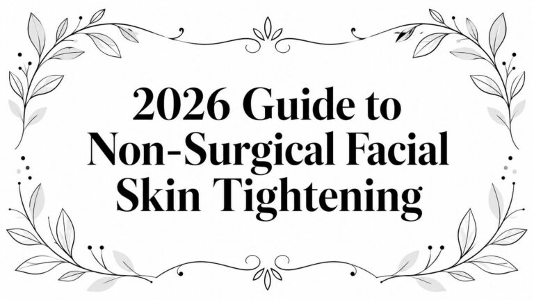 2026 Guide to Non-Surgical Facial Skin Tightening