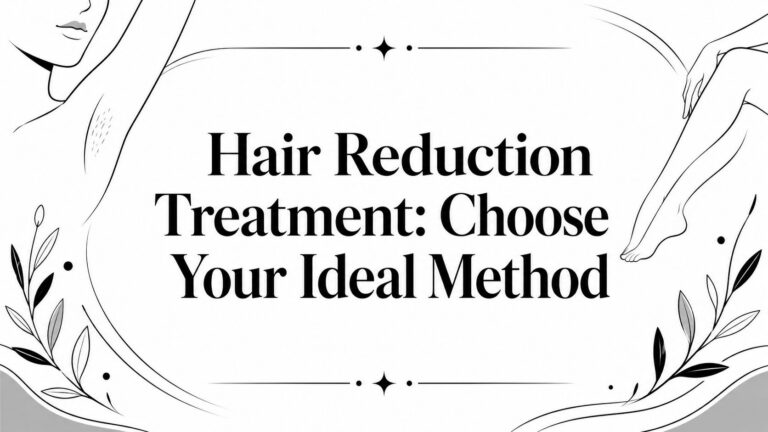 Hair Reduction Treatment: Choose Your Ideal Method