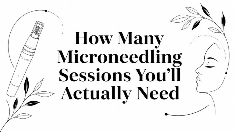 How Many Microneedling Sessions You’ll Actually Need