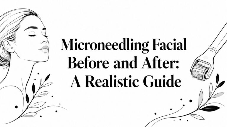 Microneedling Facial Before and After: A Realistic Guide