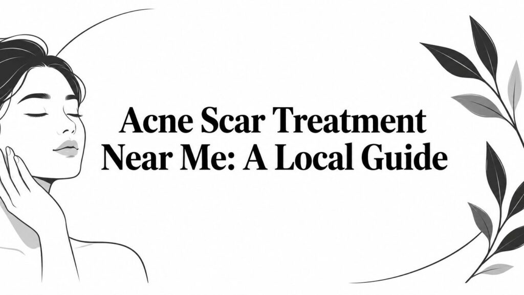 Acne Scar Treatment Near Me: A Local Guide