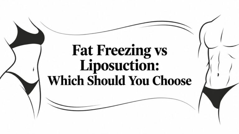Fat Freezing vs Liposuction: Which Should You Choose