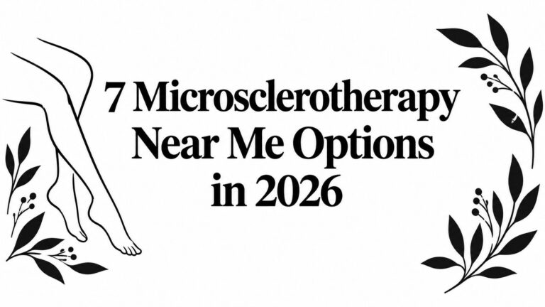 7 Microsclerotherapy Near Me Options in 2026