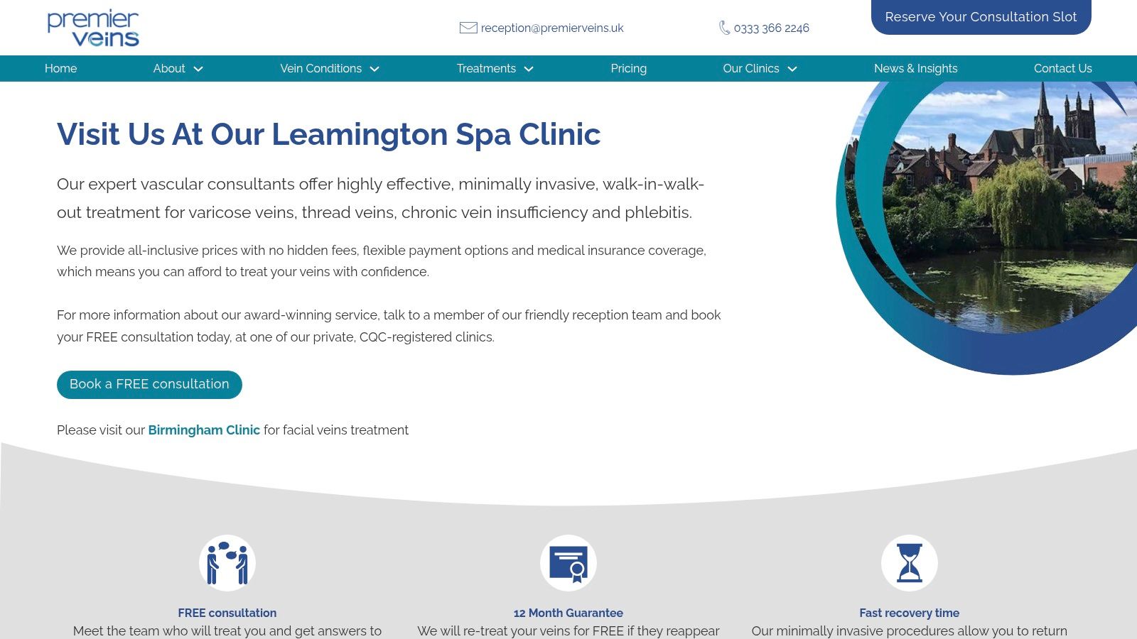 Premier Veins – Leamington Spa