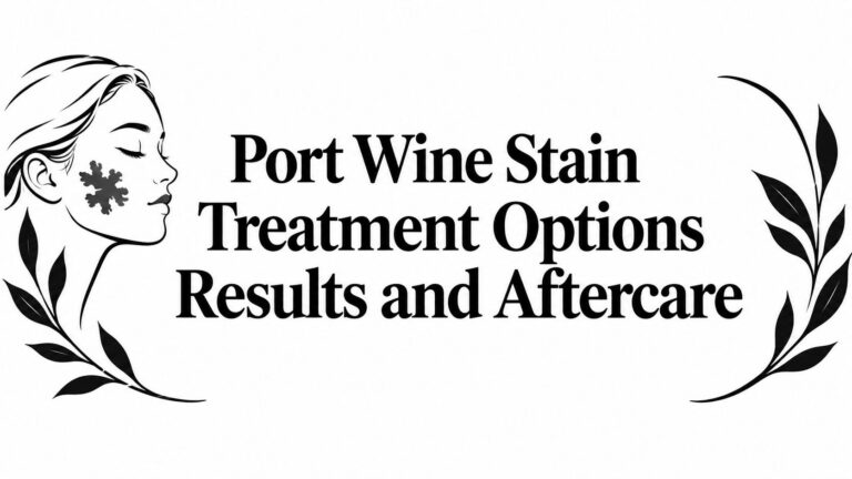 Port Wine Stain Treatment Options Results and Aftercare
